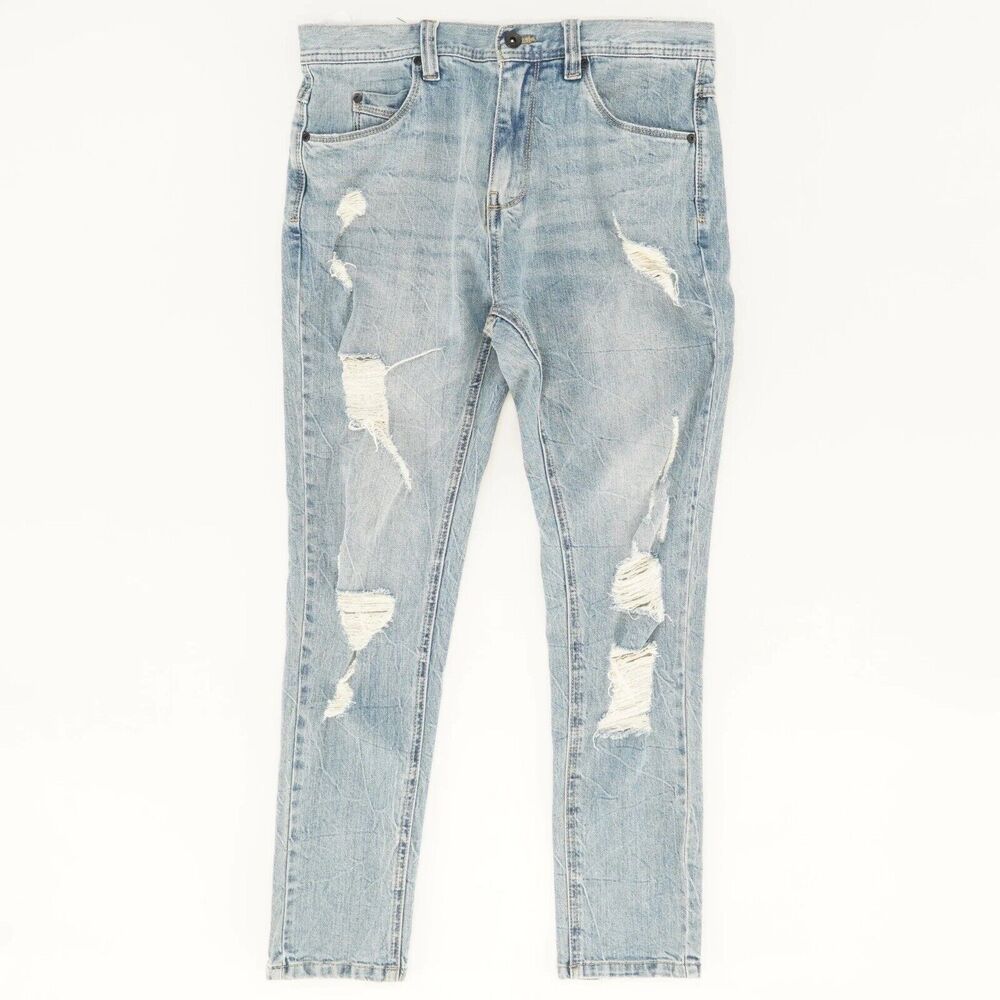 Empyre Skinny Blue Jeans Mens Size 30 X 28